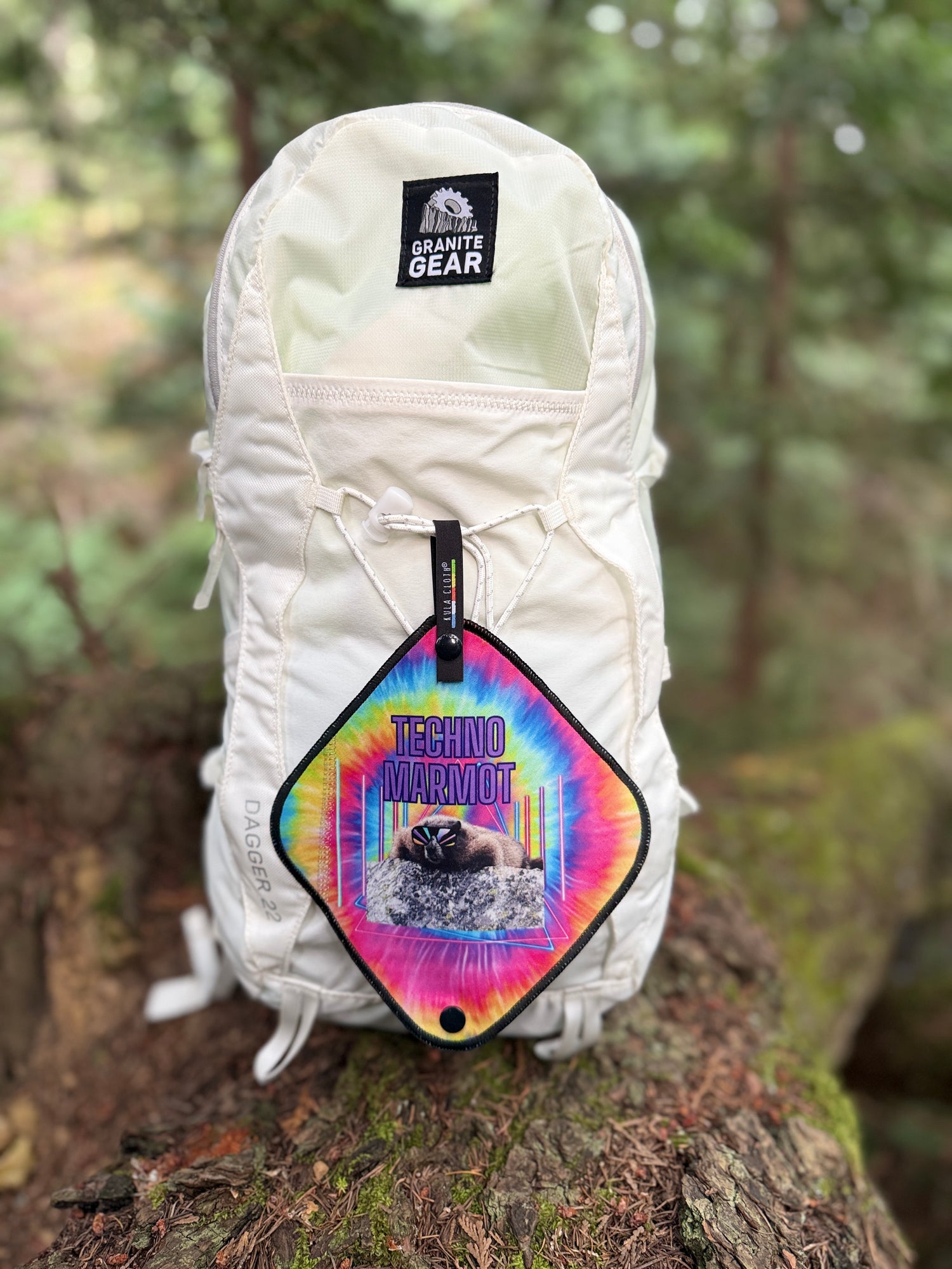 'Tie Dye Techno Marmot' - Limited Batch Kula Cloth®