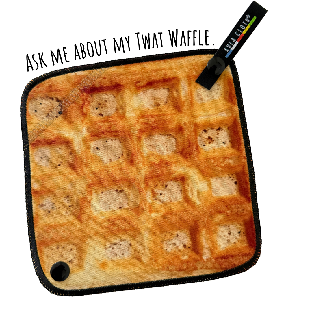 Twat Waffle Sticker - one FREE with purchase!