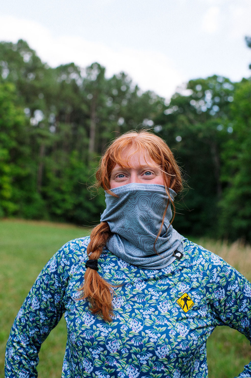 NEW!! Rapunzel EVERYDAY Neck Gaiter (patent pending pigtail ports!) - 2 Colors!