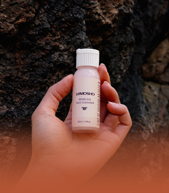 Lemosho Rinseless Cleanser Field Kit - Face Wash & Hand Wash Combo