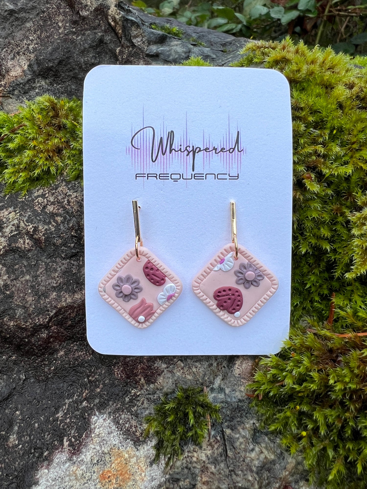 Mini Kula Earrings by Whispered Frequency