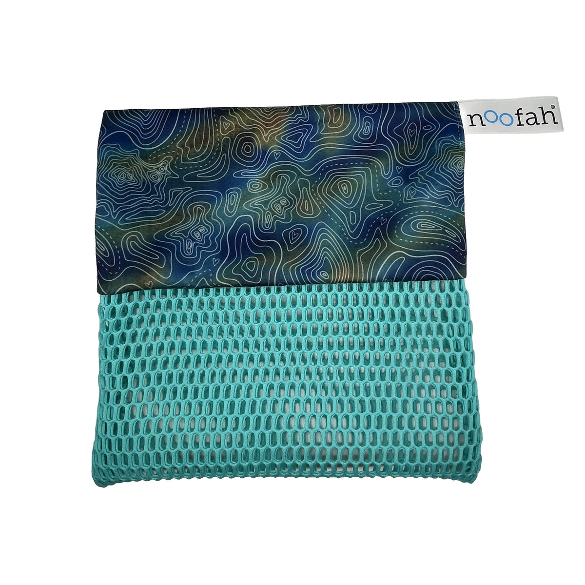 Noofah Reusable Exfoliating Washcloth – Quick-Drying Travel & Camping Shower Cloth