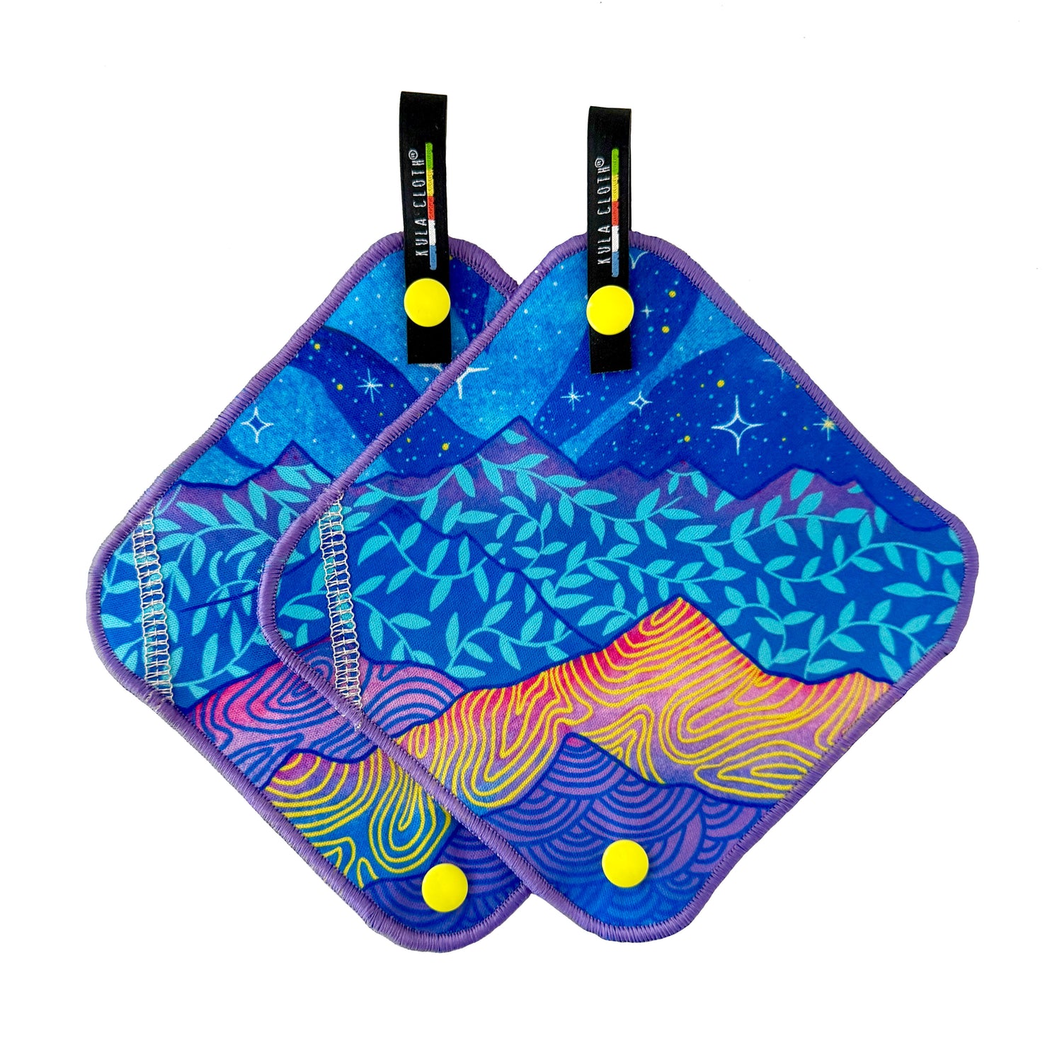 'Kindred Trails - The BFF Kulas' - pair (2) of Kula Cloths®