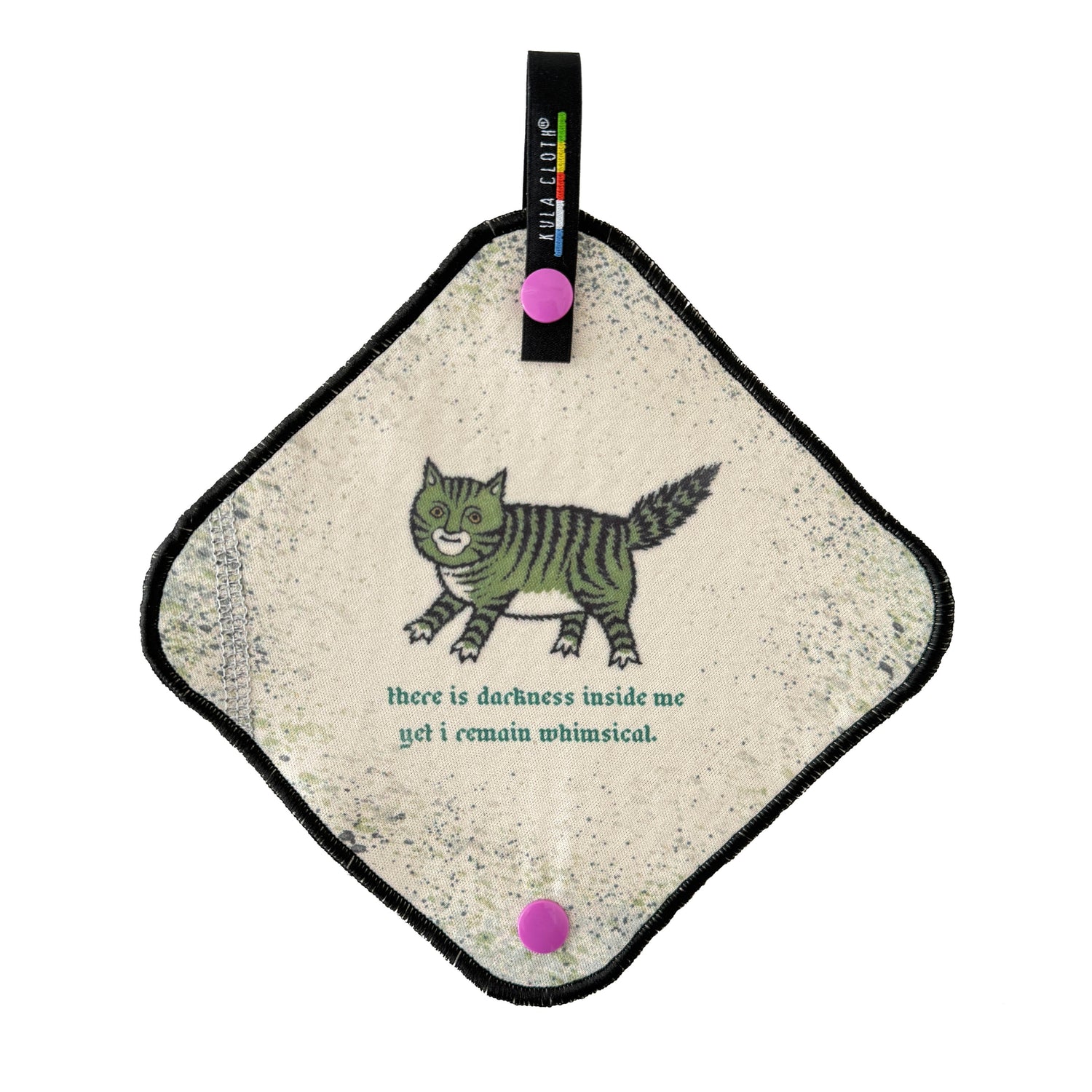 'Darkness Cat' - Kula Cloth ® Artist Series