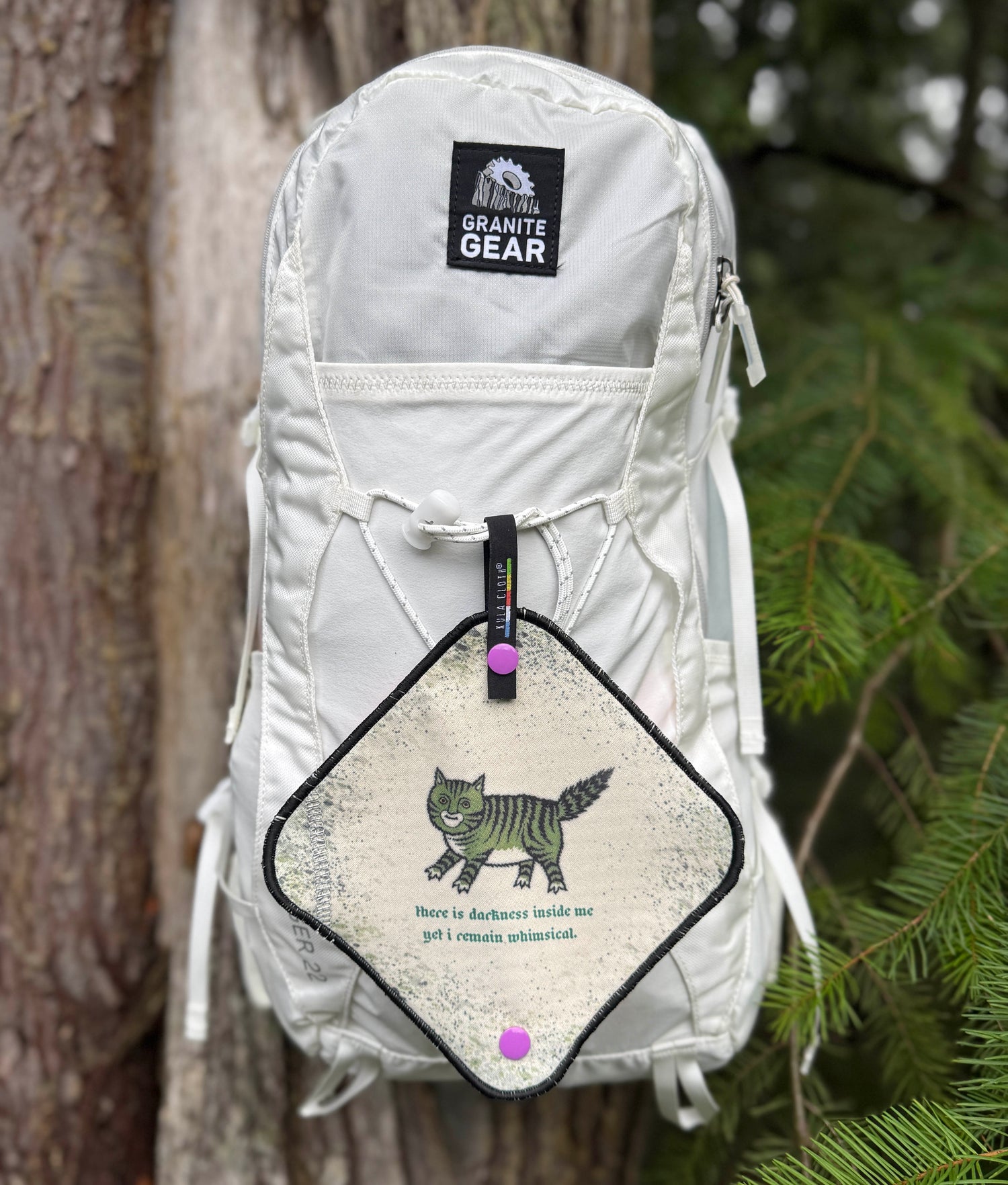 'Darkness Cat' - Kula Cloth ® Artist Series