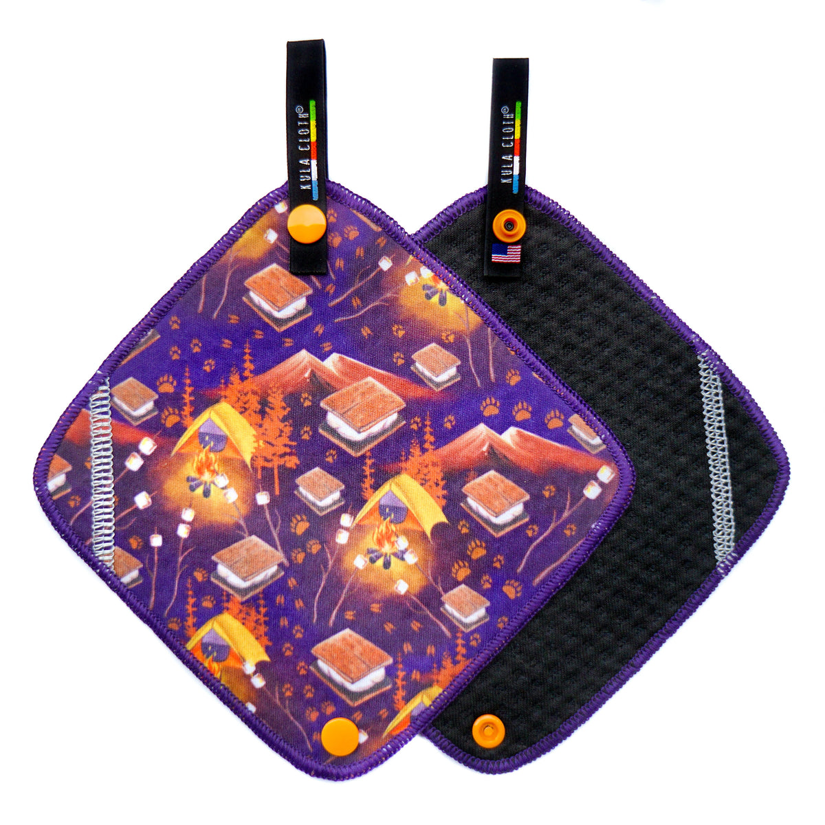 'S'mores' Kula Cloth ™ Pee Cloth for Outdoor Adventure and Travel