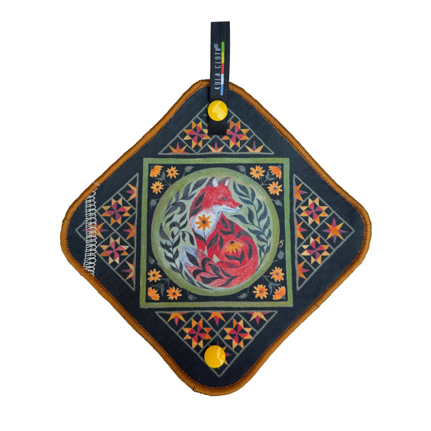 'Floral Fox' - Kula Cloth® Artist Series