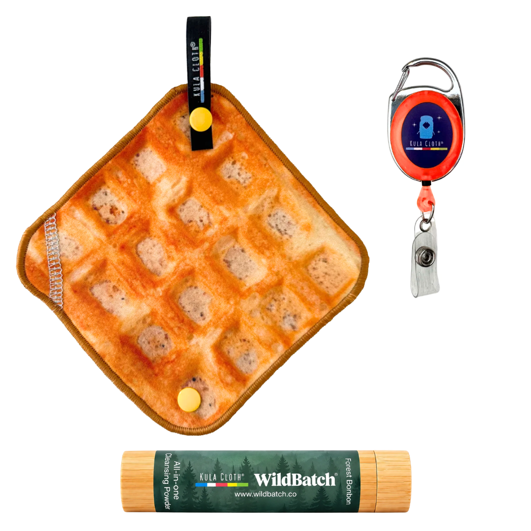 The Off-Griddle Kit – Twat Waffle Kula Cloth®, Soap & Leash