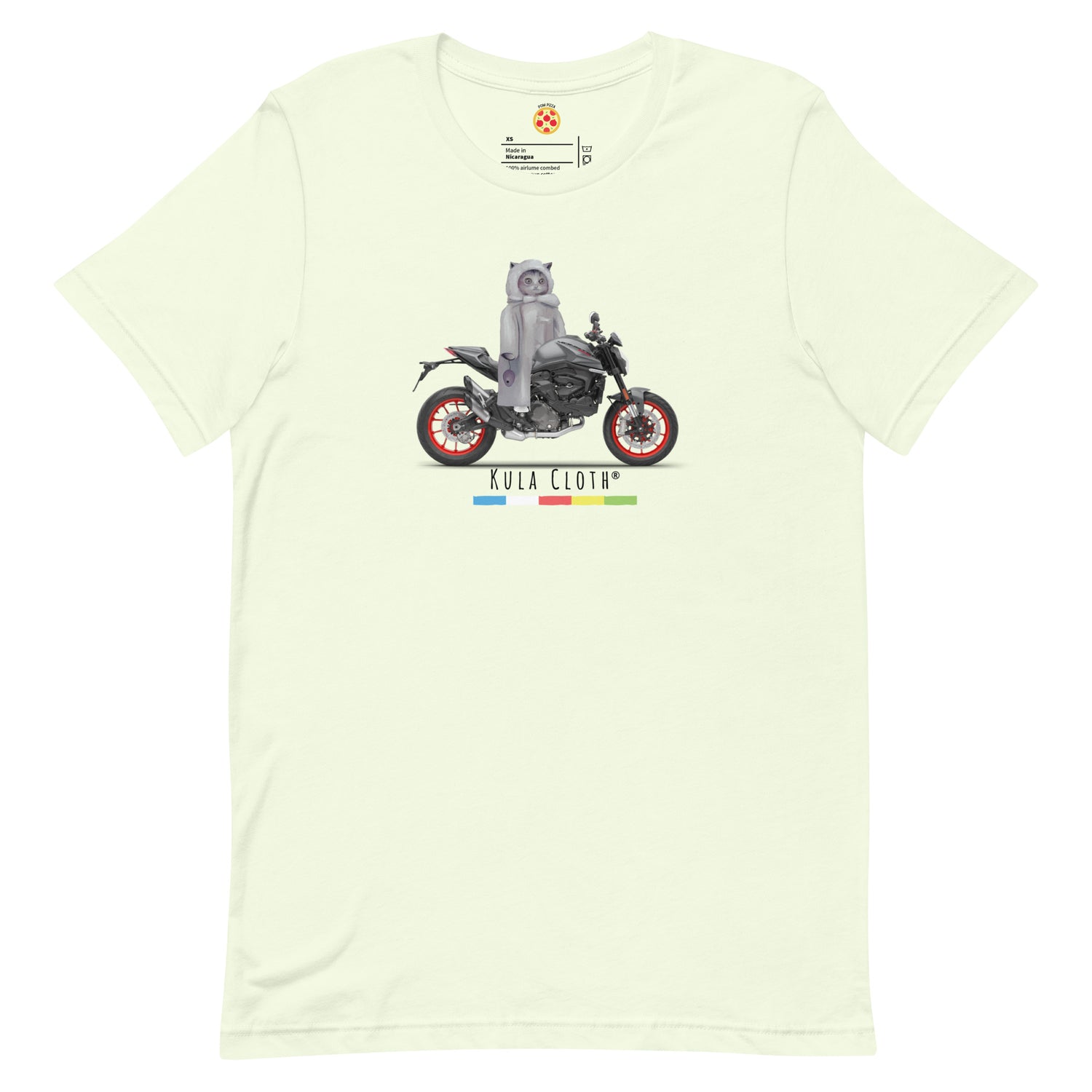 Creepy Cat Moto Tee