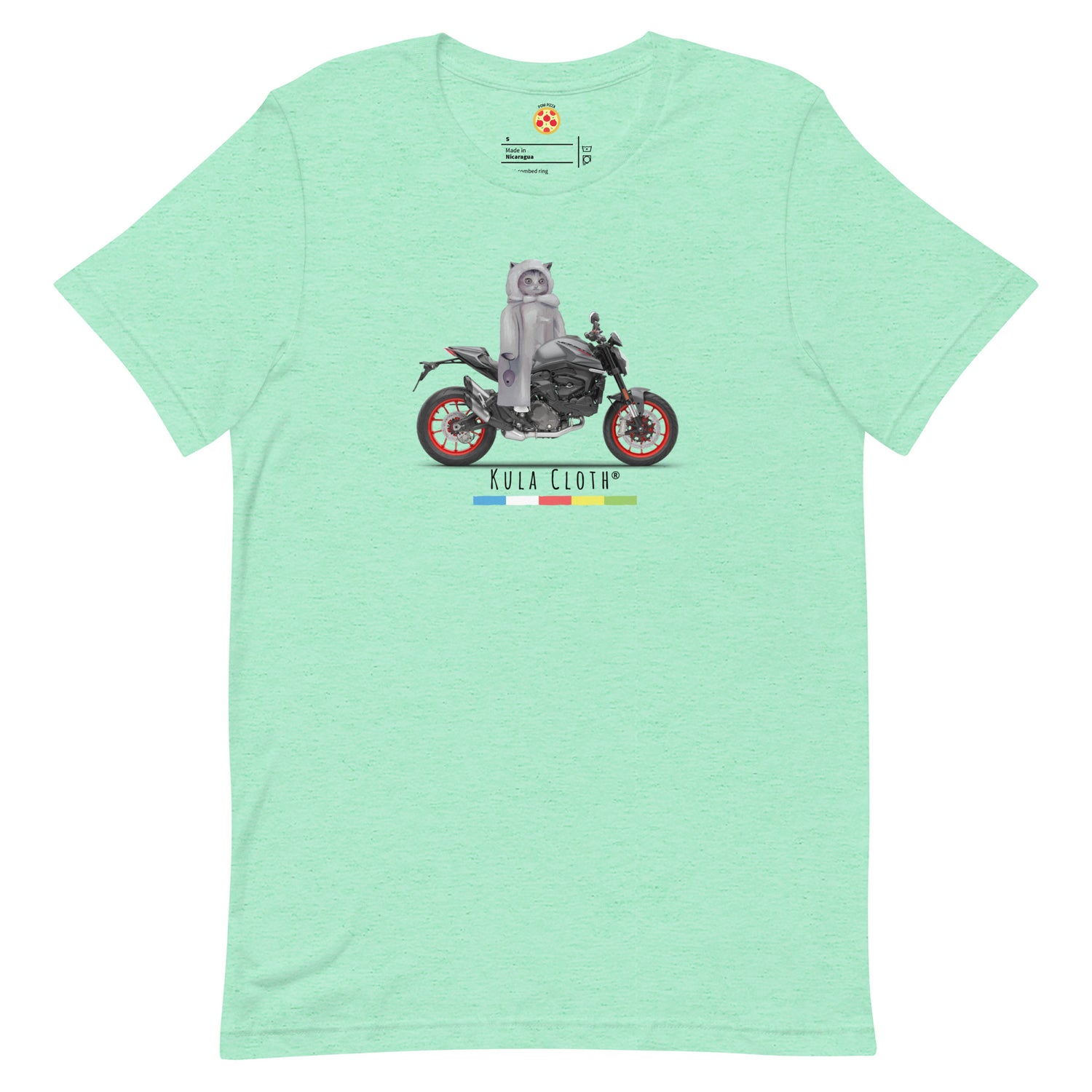 Creepy Cat Moto Tee