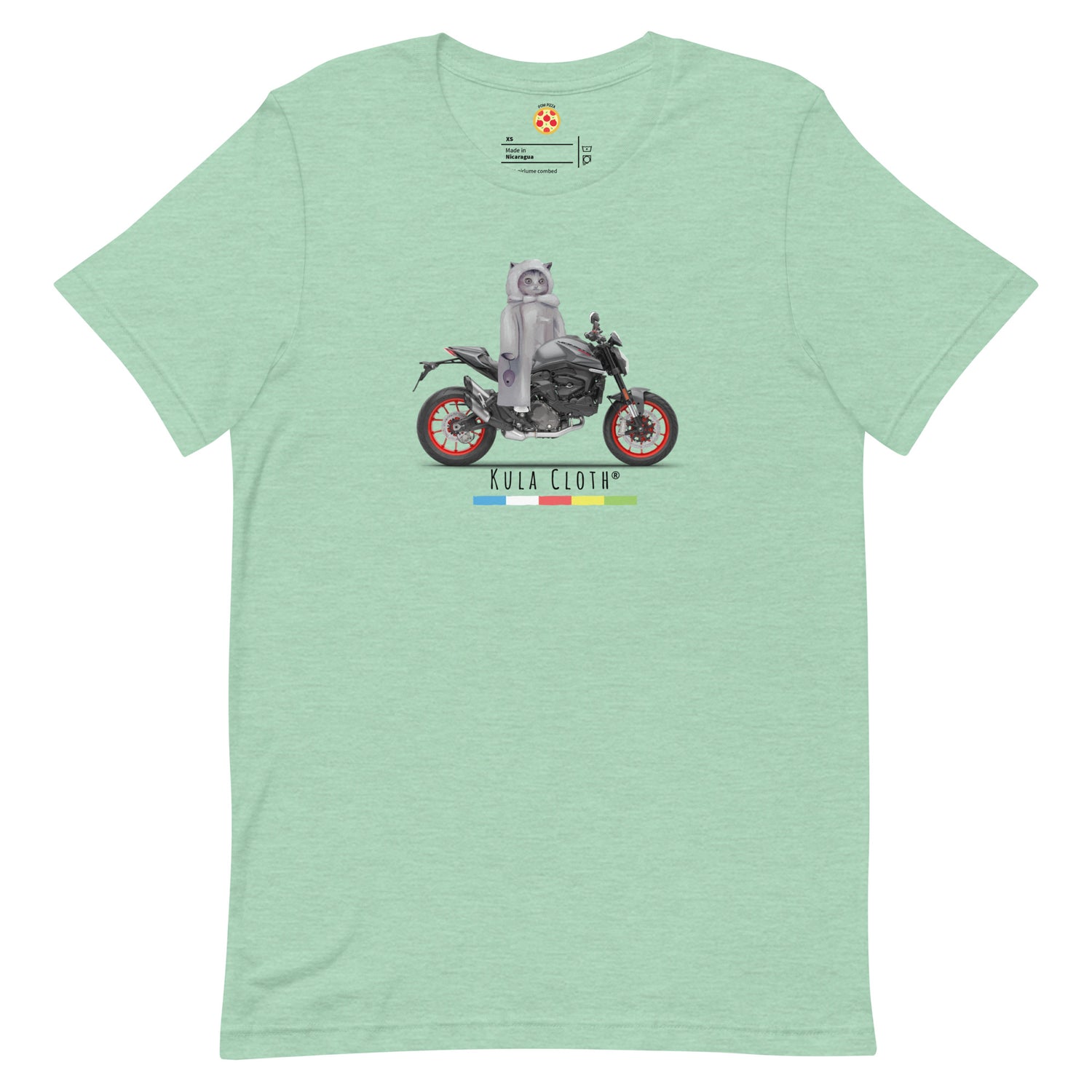 Creepy Cat Moto Tee