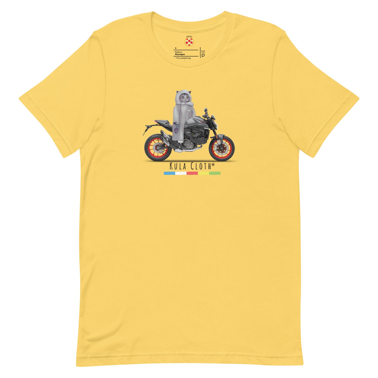 Creepy Cat Moto Tee