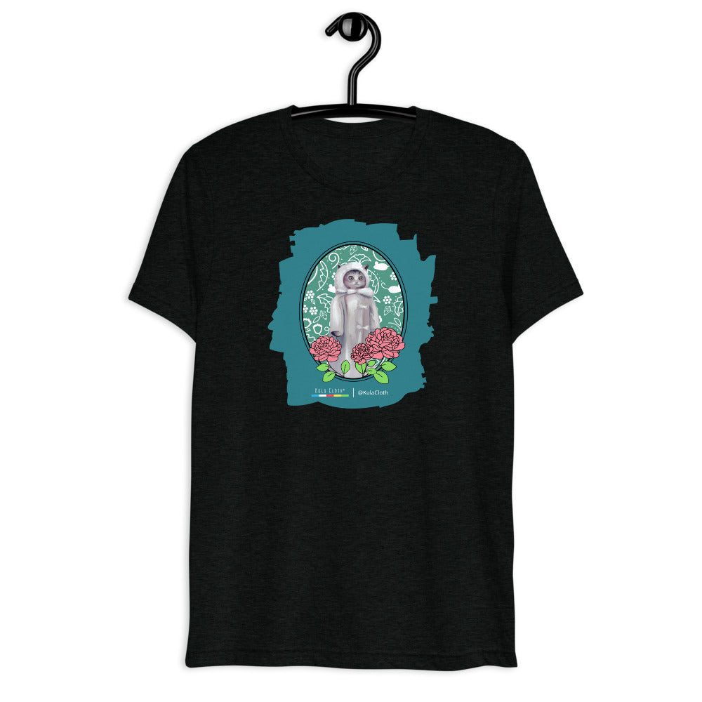 Short Sleeve Creepy Cat Tee