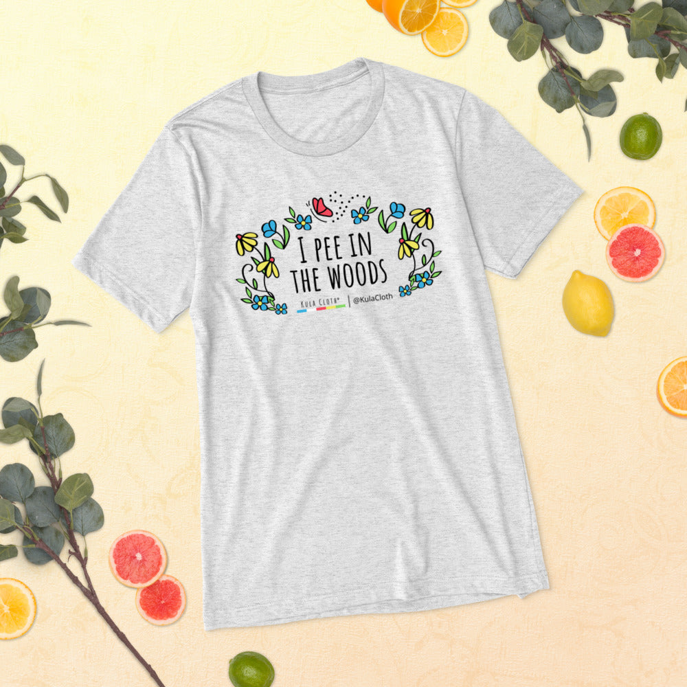I Pee In the Woods tee.