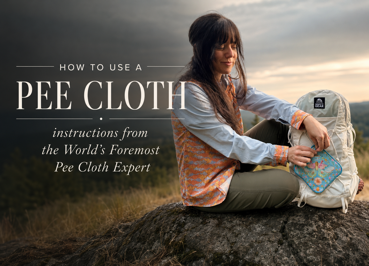 How to Use a Pee Cloth, According to the World’s Foremost Pee Cloth Expert