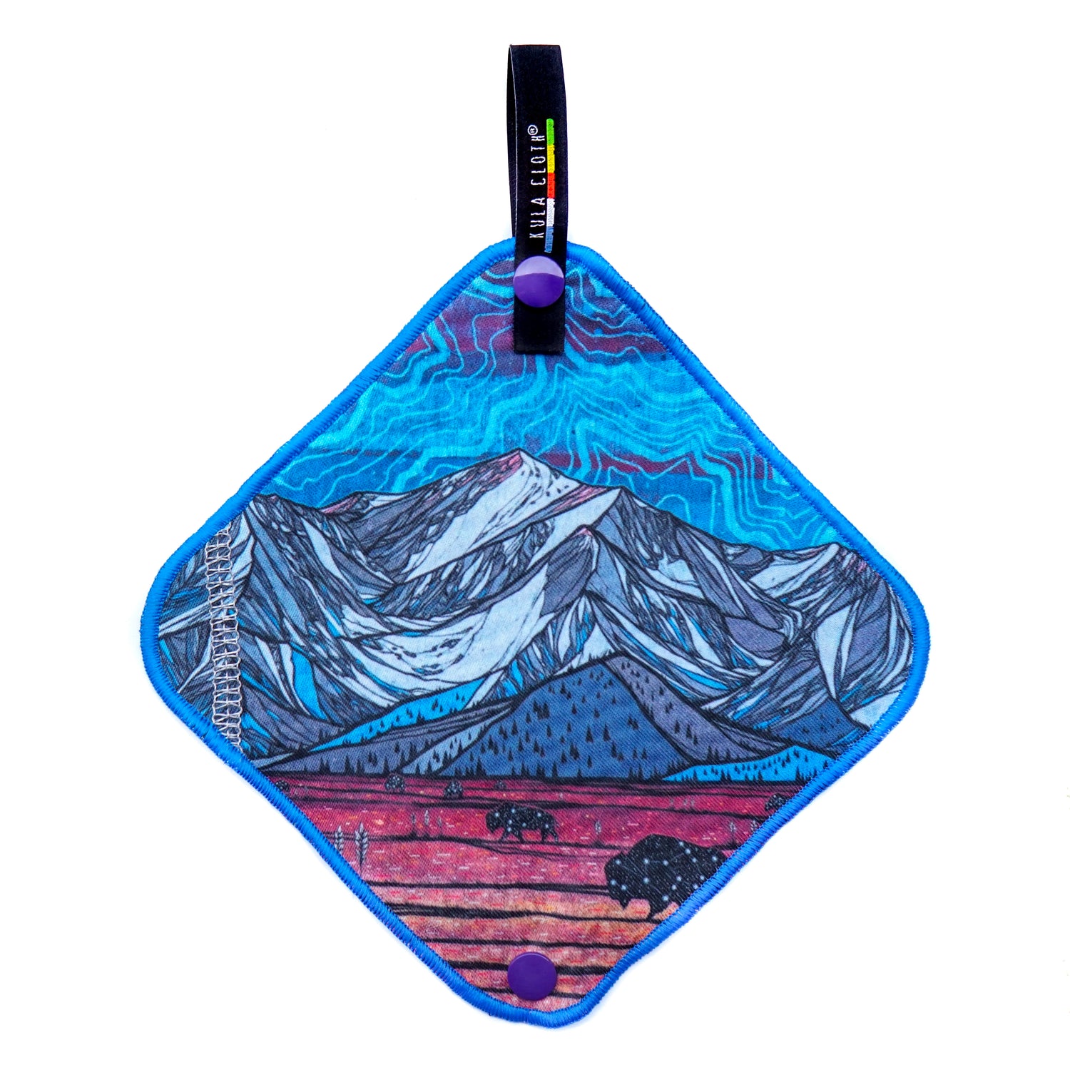 'Topographic Mountain' - Kula Cloth® Artist Series
