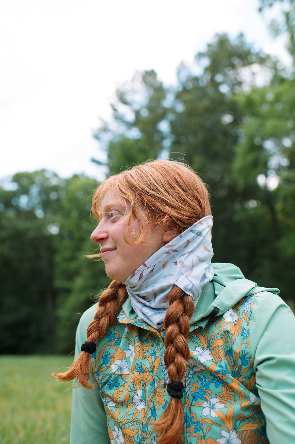 NEW!! Rapunzel EVERYDAY Neck Gaiter (patent pending pigtail ports!) - 2 Colors!