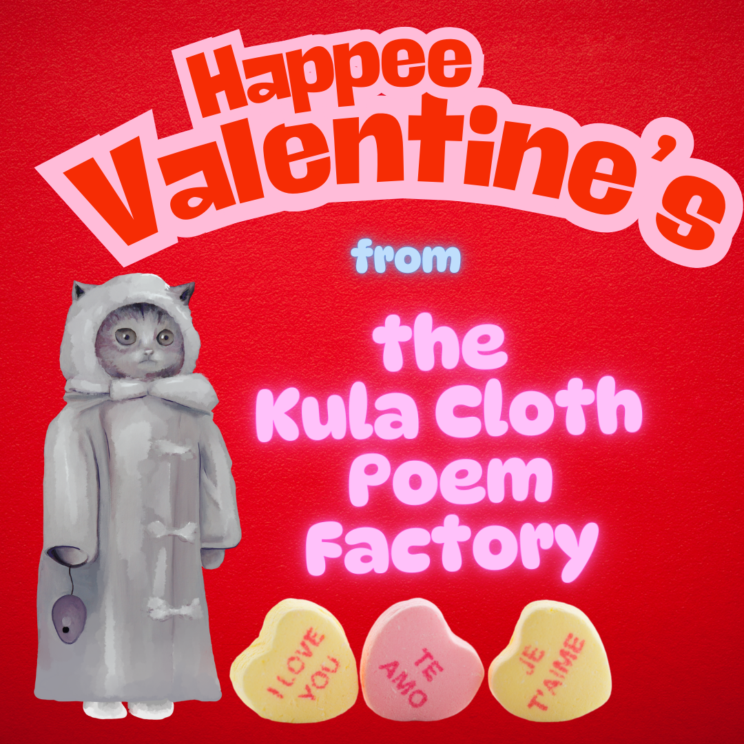 HAPPEE VALENTINE'S POEM -- FREE with order!