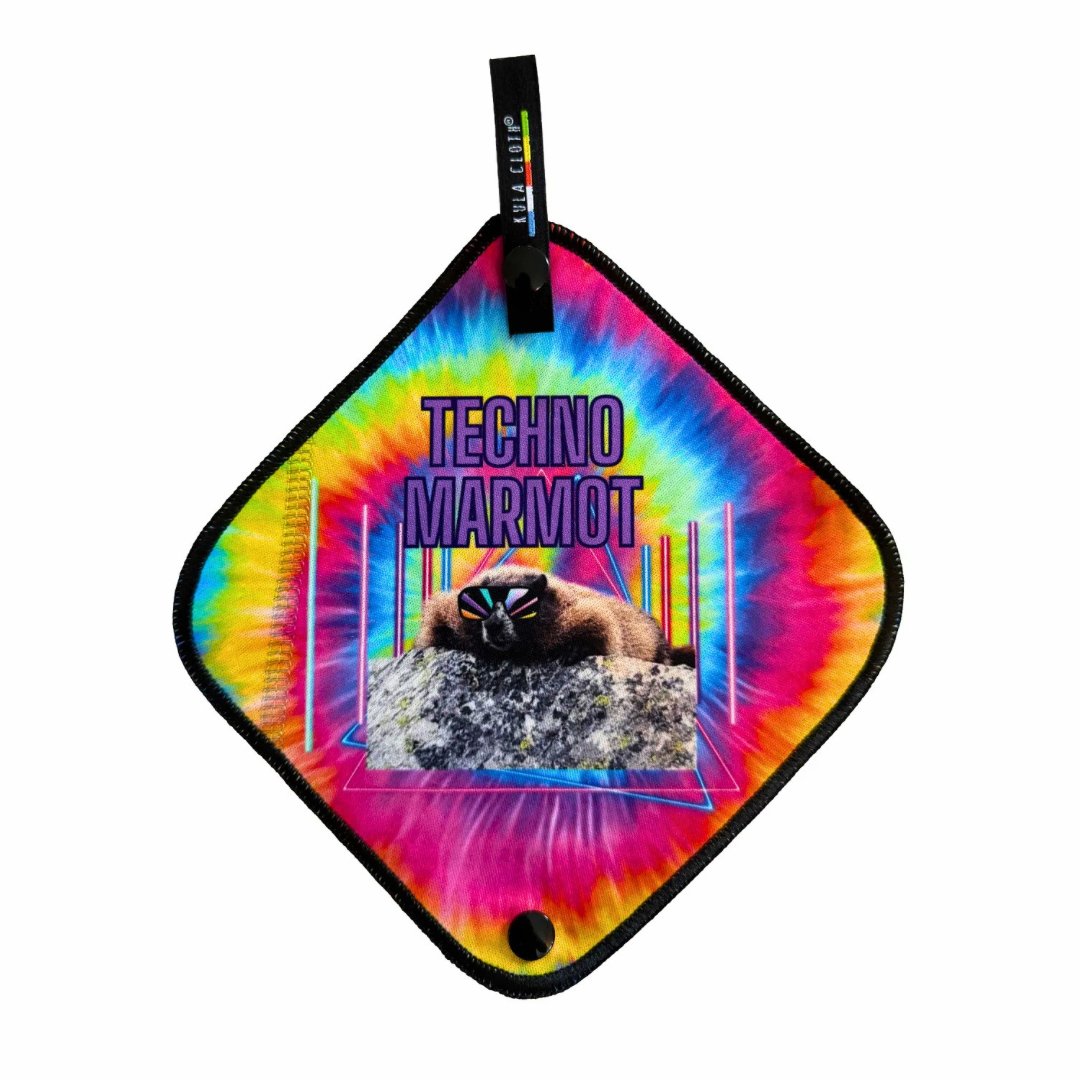 'Tie Dye Techno Marmot' - Limited Batch Kula Cloth®