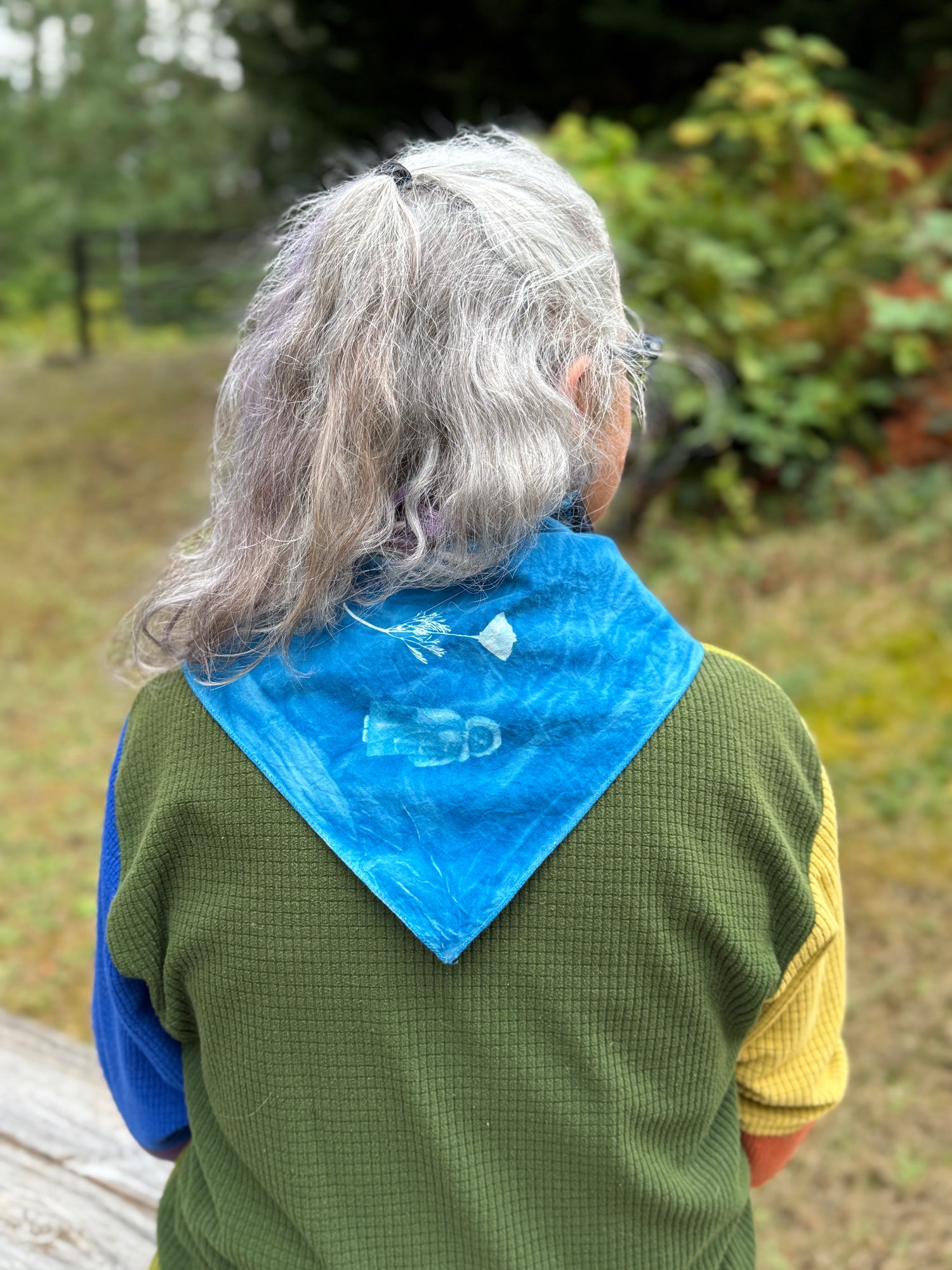 Sierra Sown x Kula Cloth Cyanotype Bandana