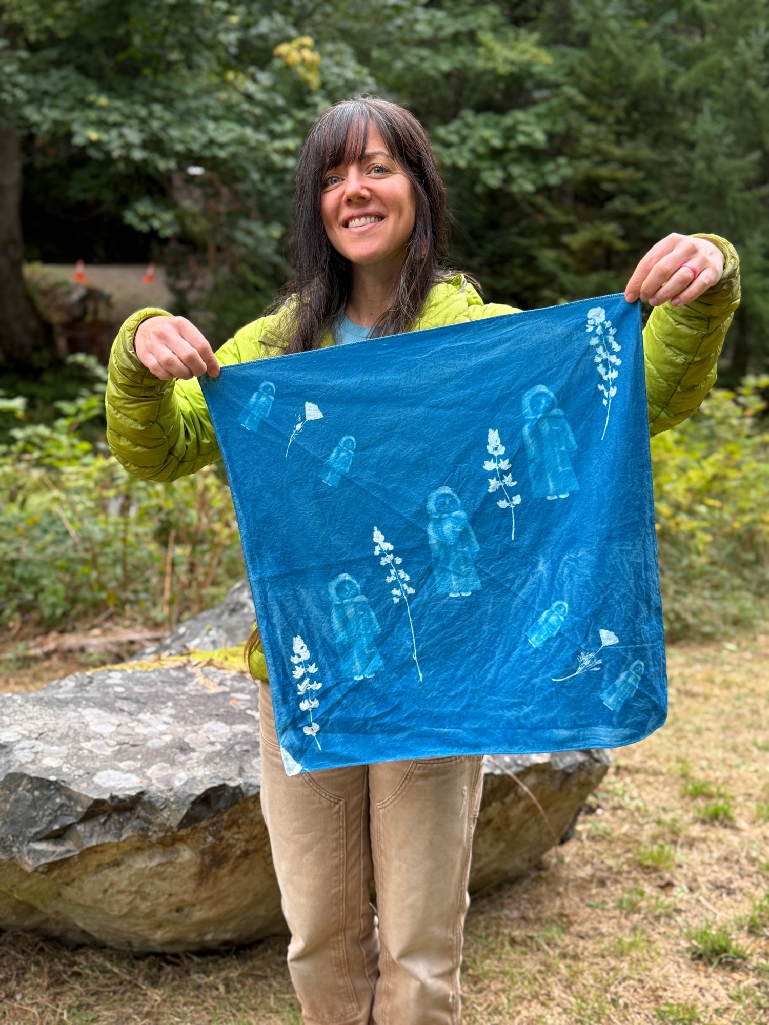 Sierra Sown x Kula Cloth Cyanotype Bandana