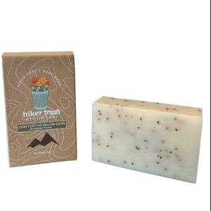 Hiker Trash Apothecary - 'Don't Eat The Yellow Snow' Soap