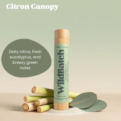 Natural outdoor cleansing powder designed for backpacking, hiking, camping, and travel hygiene