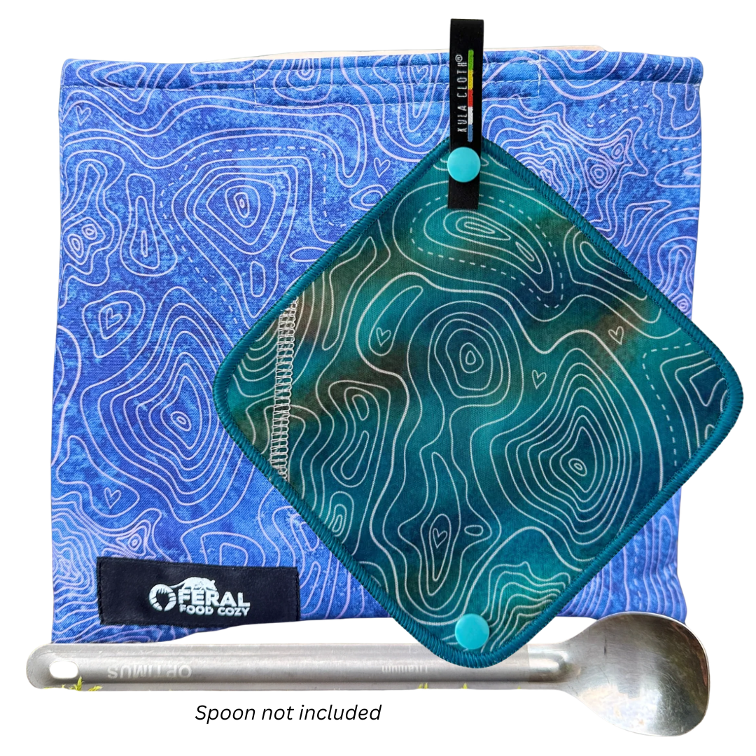 The Hungry Hiker Bundle – Kula Cloth® + Feral Food Cozy