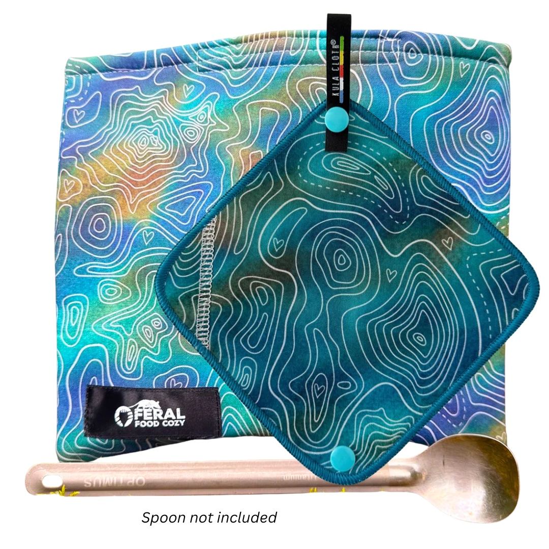 The Hungry Hiker Bundle – Kula Cloth® + Feral Food Cozy