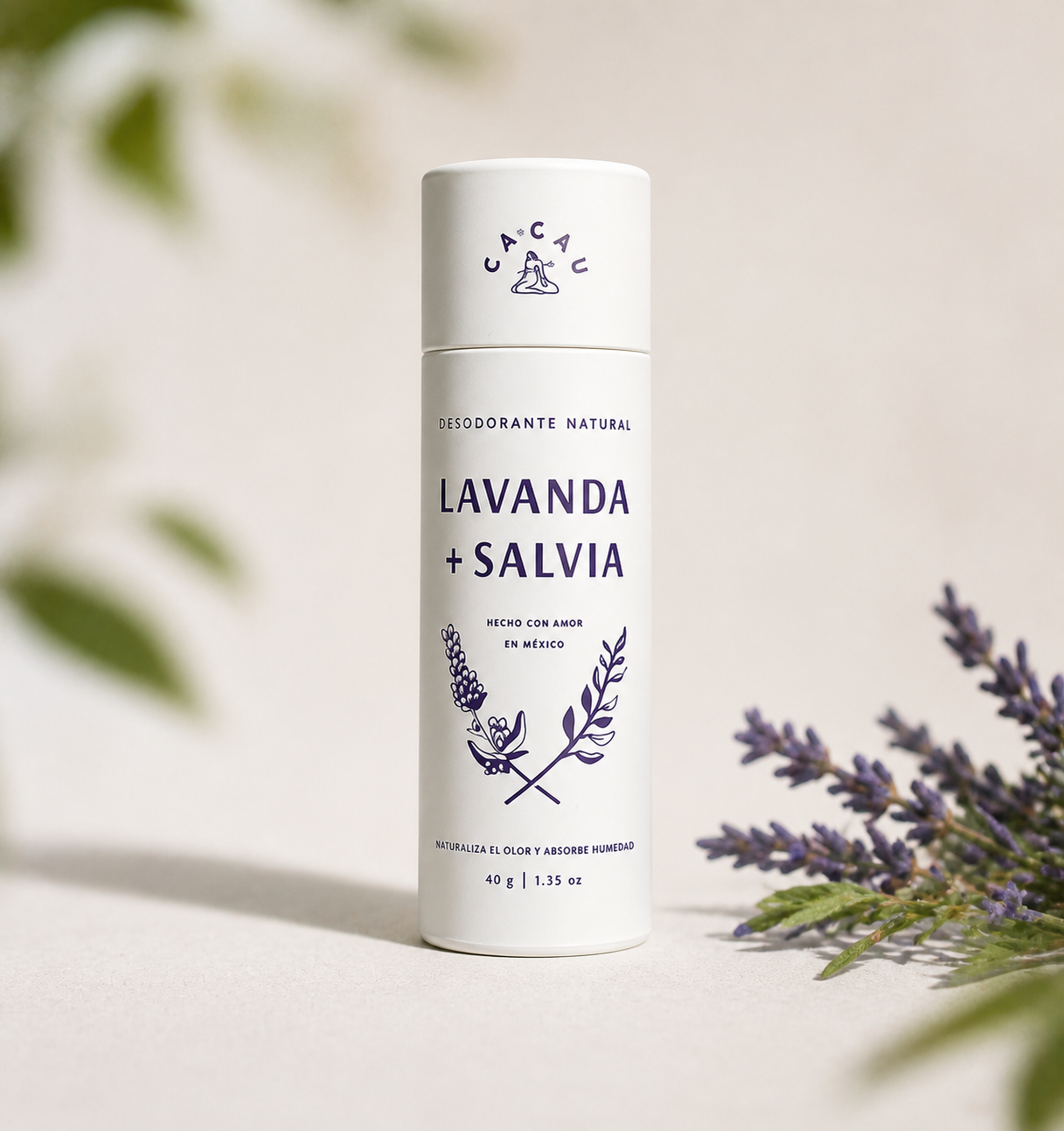 CACAU Natural Deodorant - 3 Scents!