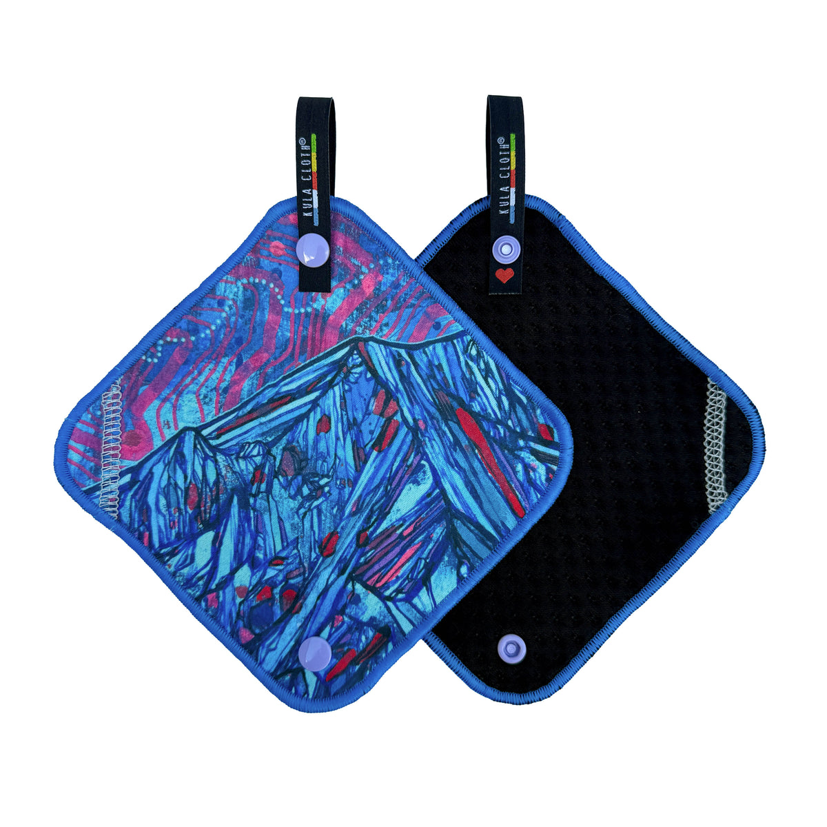 'Azure Mountains' - Kula Cloth® Artist Series