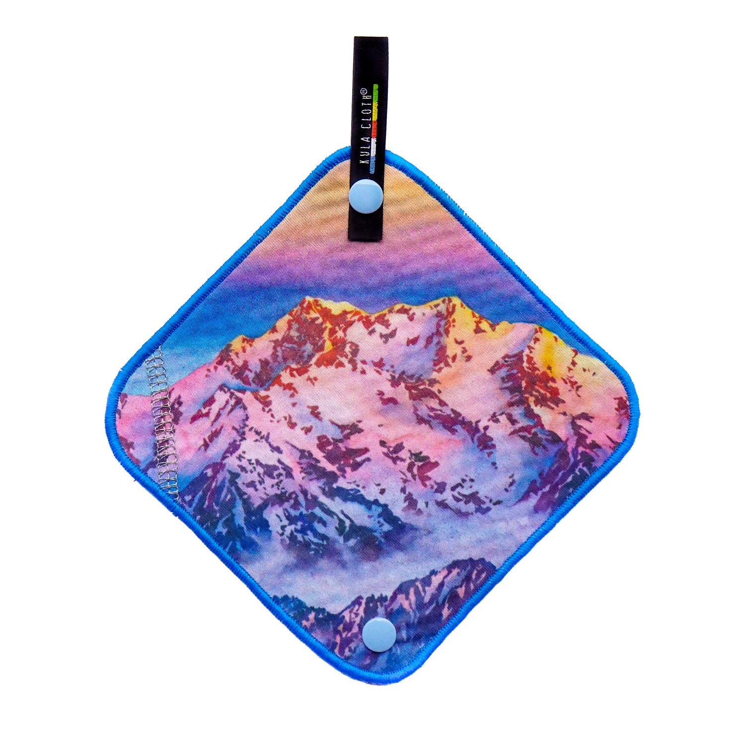 'Morning Alpenglow Olympic Mountains' - Kula Cloth ® Artist Series