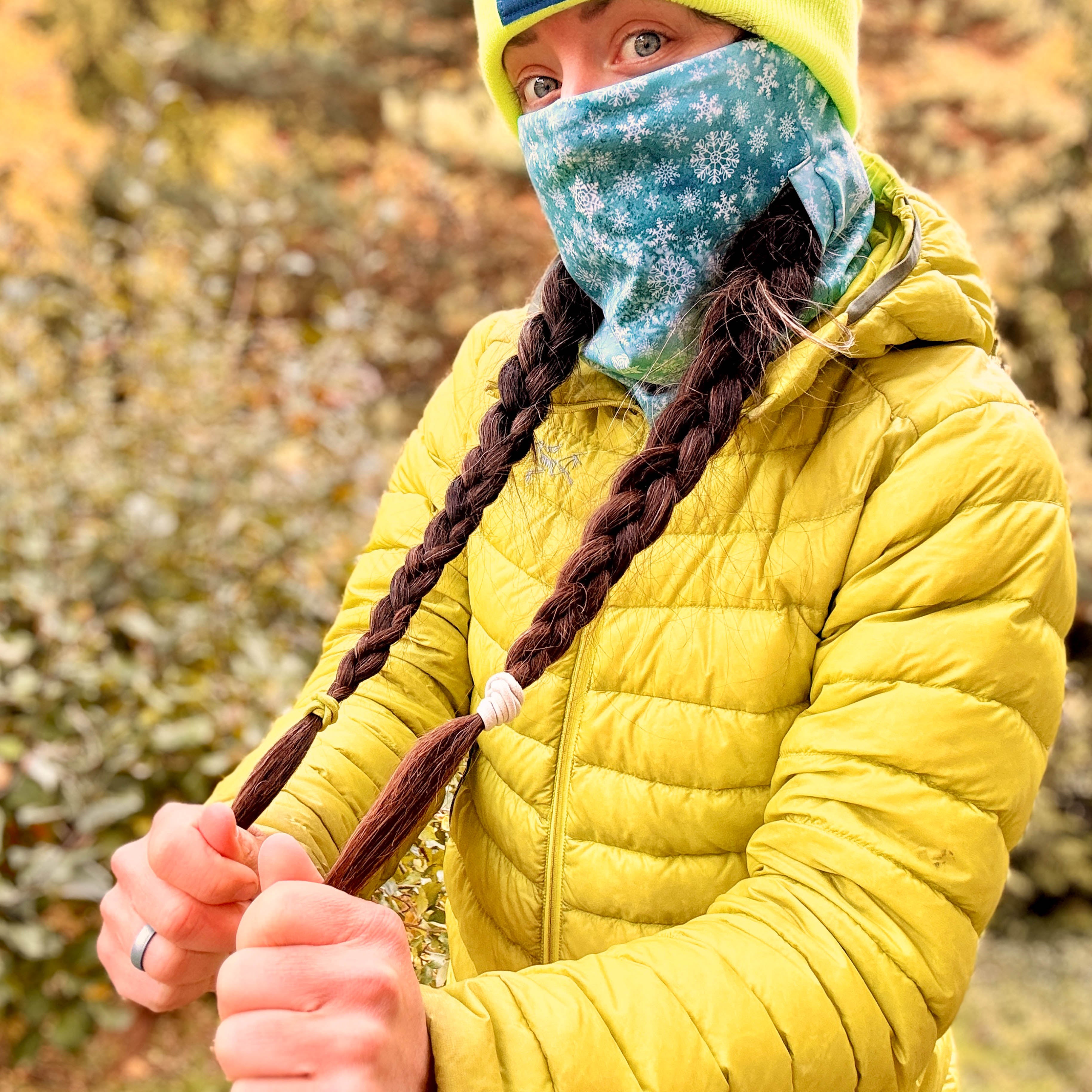 Rapunzel Gaiter® | Fleece-Lined Neck Gaiter for Long Hair