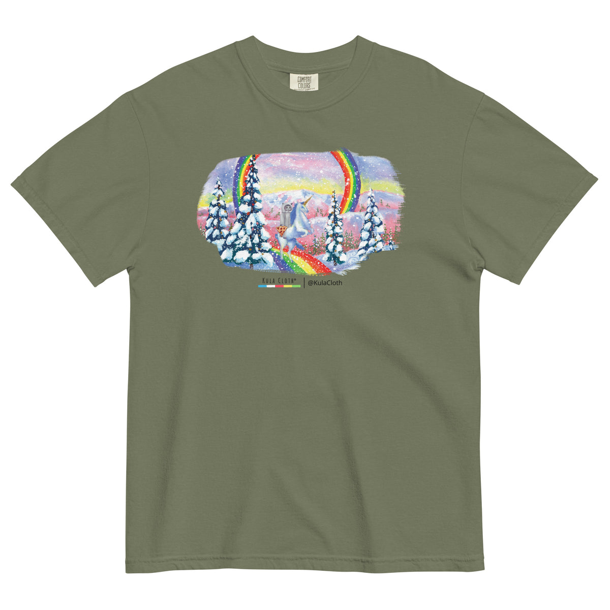 Creepy Cat Unicorn Tee