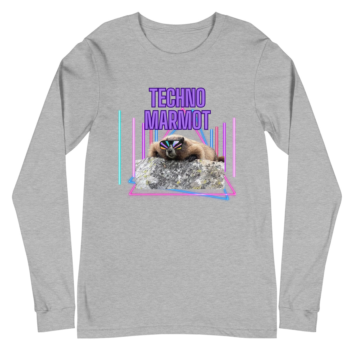 Techno Marmot Long Sleeve Tee