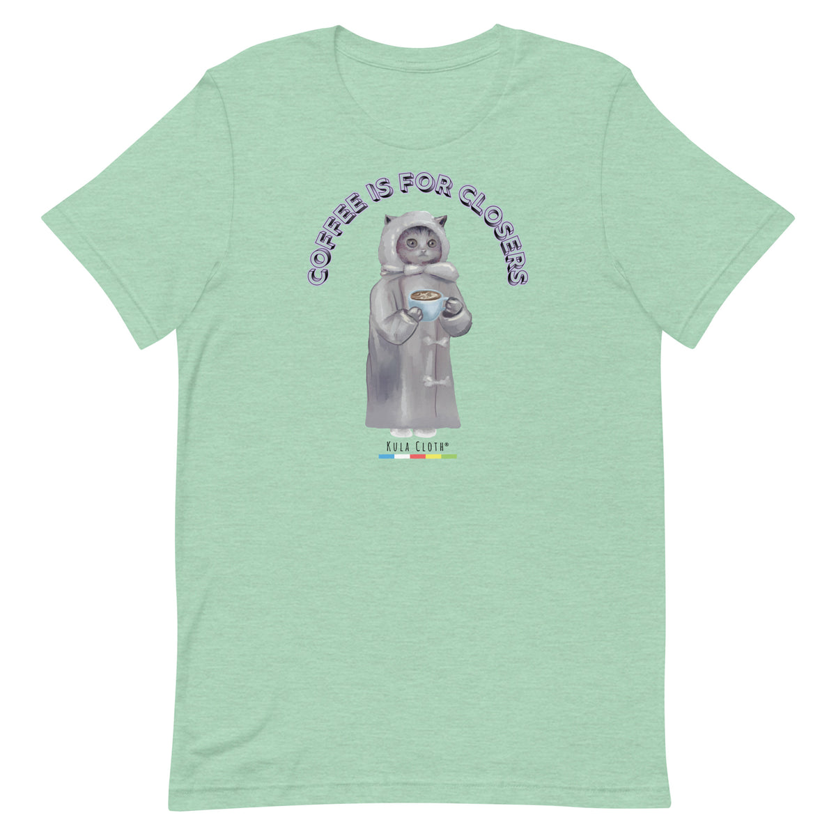 Coffee is Closers Creepy Cat Tee