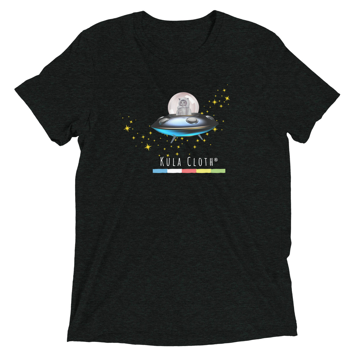 CREEPY CAT UFO TEE