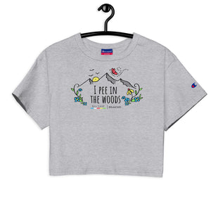 I Pee In The Woods Mountain Crop