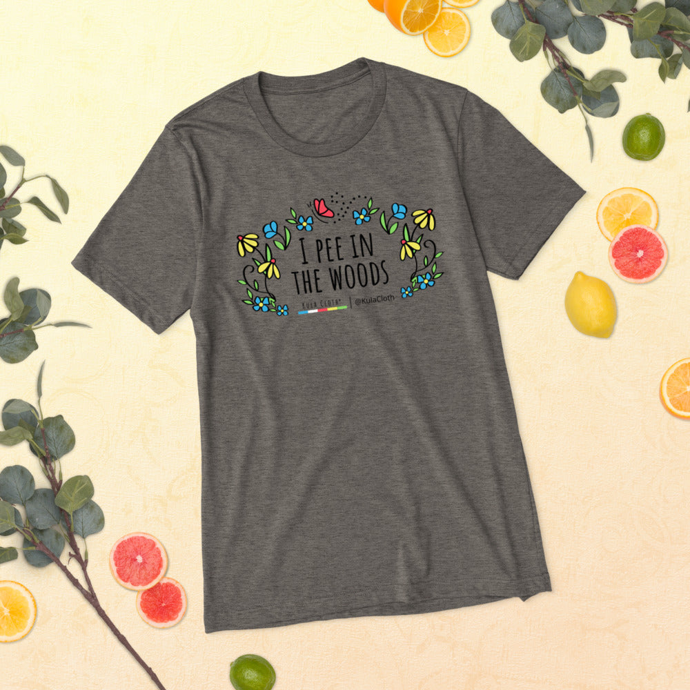 I Pee Woods tee.